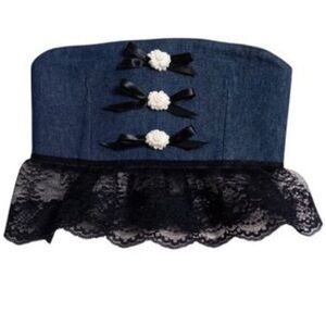 Little Girls Denim Corset